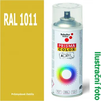 Barva ve spreji Schuller Eh'klar Sprej RAL 1011 barva hnědo béžová lesklá PRISMA COLOR 91330