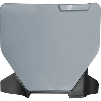 čelní číslová tabulka HUSQVARNA, RTECH (šedo-černá)