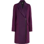 KABÁT KARL LAGERFELD CONTRAST PANEL ZIP COAT PHLOX