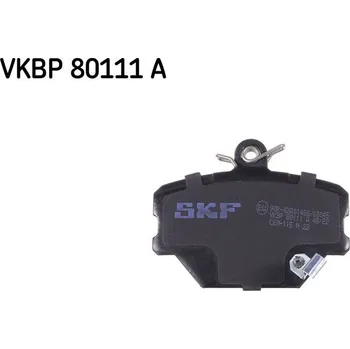 Brzdová destička Sada brzdových destiček, kotoučová brzda SKF VKBP 80111 A