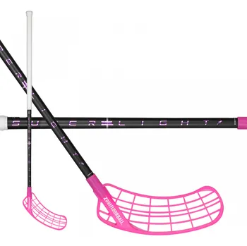 Florbalová hůl Zone Dream Air Superlight 29 Oval black/magenta vel. 96cm (= 106cm​​) levá oválná(levá ruka dole)