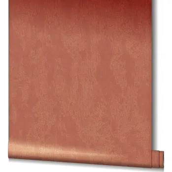 Tapeta Červená vinylová tapeta na zeď, vliesová podložka, Jednobarevné pozadí