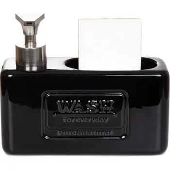 Dávkovač mýdla Dávkovač na saponát JASAI černý 848266