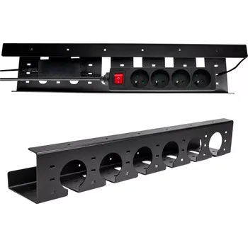 Organizér kabelů Organizér kabelů pod stůl 60 cm