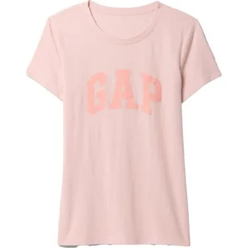 Dámská móda Dámské tričko GAP CLASSIC XS Růžová, Lososová