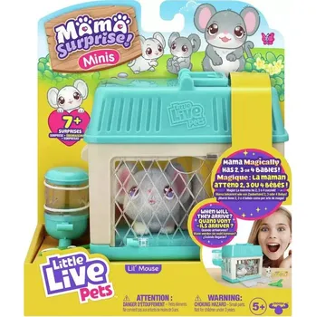 Figurka Sada Moose Toys Little Live Pets Mama Surprise! Minis - Myška