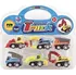 autíčko Teddies 00311411 stavební stroje 6 ks