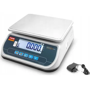 Obchodní váha Váha TEM SRP do 6kg s komunikací a 2x LCD displejem