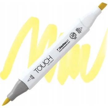 Lihová fixa TOUCH oboustranná Brush & Chisel, Y45 Canaria yellow