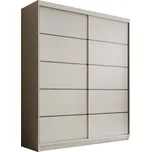 Šatní skříň Hannah 180 Kašmír+Kašmír