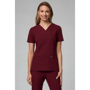 Dámská mikina Mikina dámská zdravotnická LuXmi - Barva: Bordo Orientu (Vínová) 4XL