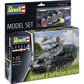 Plastikový model Revell ModelSet military 63336 - Wiesel 2 LeFlaSys BF/UF (1:35)