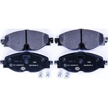 Brzdová destička Sada brzdových destiček, kotoučová brzda HELLA 8DB 355 023-171