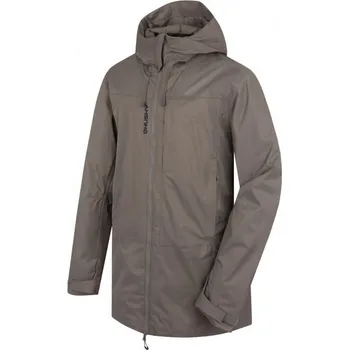 Pánská softshellová bunda Husky Pánský hardshell kabát Nestia M brown