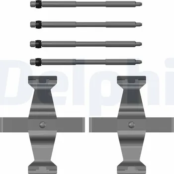 Brzdový systém Sada příslušenství obložení kotoučové brzdy DELPHI LX0785