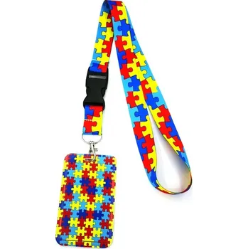 Šňůrka na klíče s pouzdrem na karty