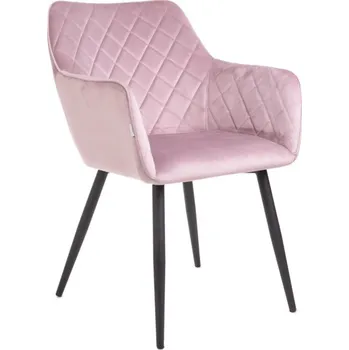 Jídelní židle Jídelní židle SHELTON sametová růžová 860497