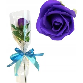 umělá květina MÝDLOVÁ RŮŽE dárek pro ženy k svátku jmenin babičky