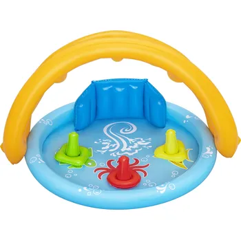 Bazén Nafukovací brouzdaliště Bestway + Puzzle Game , 115x89x76cm