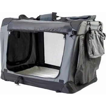 přepravka pro zvíře Přepravka pro psy InnoPet šedá XS/S 35 cm x 35 cm 50 cm