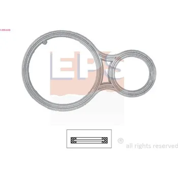 Těsnění motoru Těsnění, termostat EPS 1.890.638