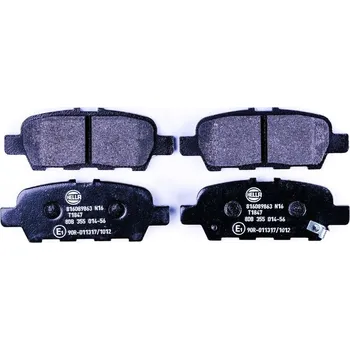 Brzdová destička Sada brzdových destiček, kotoučová brzda HELLA 8DB 355 014-561