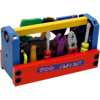 autíčko Kufřík s nářadím pro děti Nicola Toys Bedýnka s nářadím 11 dílů