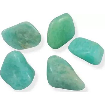 Drahý kámen Amazonit extra tromlovaný - sada č. 8
