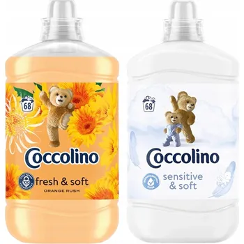 Aviváž Sada Coccolino Creations Orange Rush & Sensitive&Soft 1,7l x2 MIX 3,4l