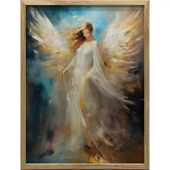 Obraz Anděl Modrého Klidu, 40x50 cm, bez rámu, matný papír 230 gsm