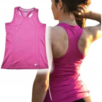 Dámské tričko Dámský sportovní top pro cyklistiku, posilovnu, prodyšný, s reflexními prvky, velikost M