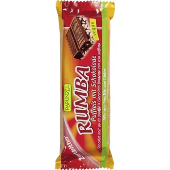 !X! Rýže pufovaná v hořké čokoládě 50 g BIO RAPUNZEL