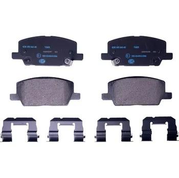 Brzdová destička Sada brzdových destiček, kotoučová brzda HELLA 8DB 355 040-001