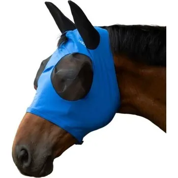 Koňská maska proti hmyzu Lauria Garrelli Maska proti hmyzu Amalfi Lauria Garrelli, s ochranou uší, blue COB