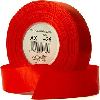 ALIGA stuha 12/32m -29 oranž.tm. hladká ,balení 4 ks 297781