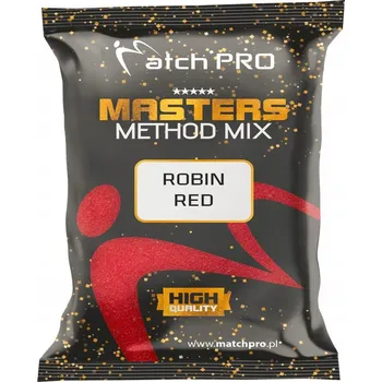 Návnadová surovina Návnada Masters Method Robin Red 700g Match Pro