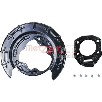 Brzdový kotouč Ochranný plech proti rozstřikování, brzdový kotouč METZGER 6115122