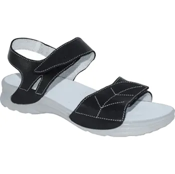 Dámská zdravotní obuv Dámské sandály Medistyle Dana LD-T26, černé 38