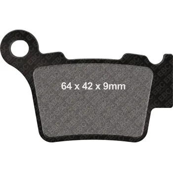 Brzdová destička Brzdové destičky EBC FA368TT