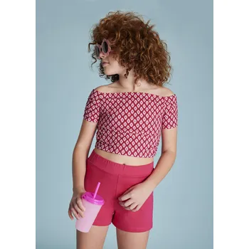 Vzorovaný set - tričko carmen a kraťasy Mayoral - 2506293051 Veľkosť: 162