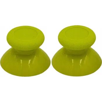 Herní konzole SADA 2X KRYTKA / NÁSTAVEC NA ANALOGOVOU PÁČKU OVLADAČE XBOX ONE - ŽLUTÁ