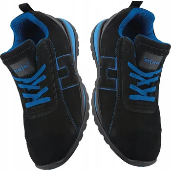 Pracovní obuv PRACOVNÍ SPORTOVNÍ BOTY S OCELOVOU ŠPIČKOU SEMIŠOVÉ BOZP vel. 48