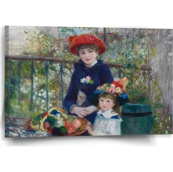 Obraz Sablio Obraz Dvě sestry (Na Terase) - Pierre-Auguste Renoir - 60x40 cm