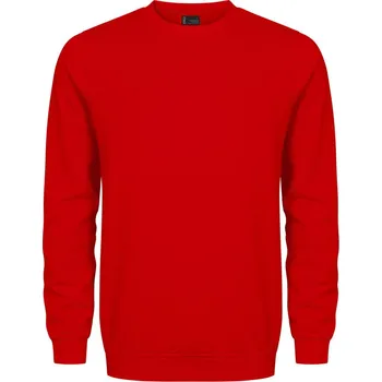 pracovní mikina Promodoro Mikina Promodoro EXCD 5077, unisex COT405077u3504-fire red XL Červená ohnivá