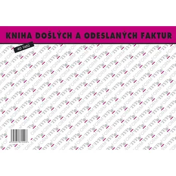 Tiskopis Kniha došlých a odeslaných faktur A4