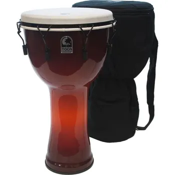 Toca Djembe Freestyle Mechanically TunedAfrican Sunset SFDMX-14AFS 19631