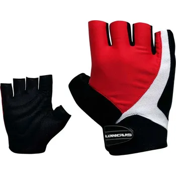 Cyklistické rukavice LONGUS rukavice FUSION červené S