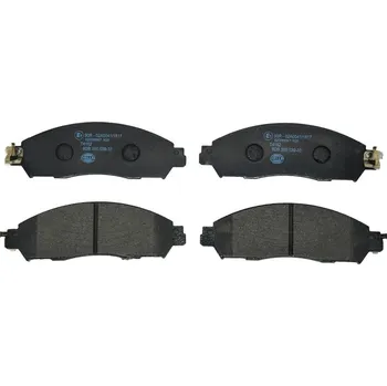 Brzdová destička Sada brzdových destiček, kotoučová brzda HELLA 8DB 355 039-331