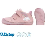 Celoroční obuv DDstep barefoot S073-51424A Baby Pink dívčí Velikost: 30