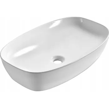 Umyvadlo Umyvadlo na desku obdélníkové Omeble bílé